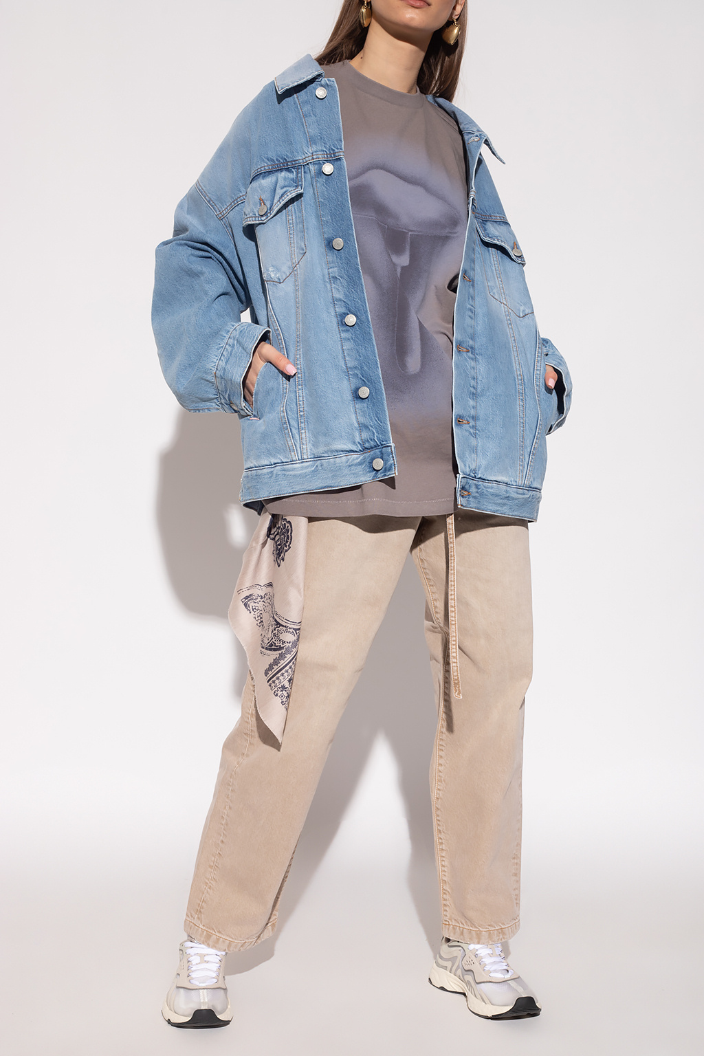 IetpShops Italy - Oversize denim jacket Acne Studios - Baffle